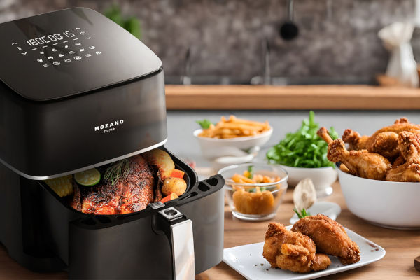 Frytkownica beztłuszczowa Mozano Active Fryer Gold